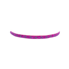 Pink & purple beaded bracelet