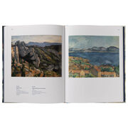 Cezanne exhibition book (hardback) inside