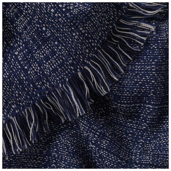 Midnight hand woven wool scarf | Tate Edit | Tate Shop | Tate