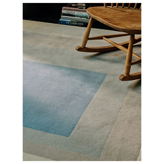 Josef Albers Gray Instrumentation rug