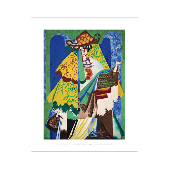 Natalia Goncharova Orange Vendor Mini prints Tate Shop Tate