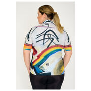 Women's Kandinsky cycling jersey lifestyle back