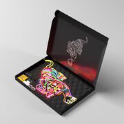 Chila Kumari Singh Burman Tiger neon light