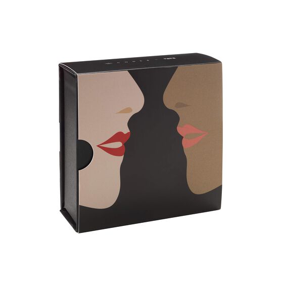 Jazz red and modernist nude lipstick gift set