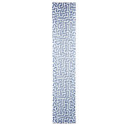 Anni Albers indigo Meander scarf