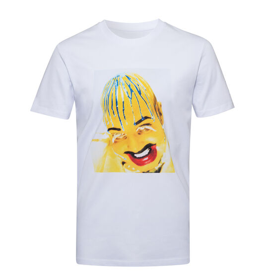 T Shirt (XL) White Nick Knight - LEIGH BOWERY  
