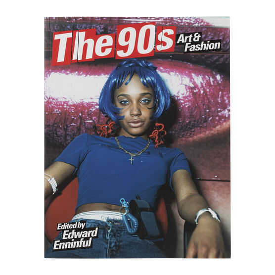 The 90s: Art and Fashion paperback exhibition book &ndash; Eileen Perrier cover edition