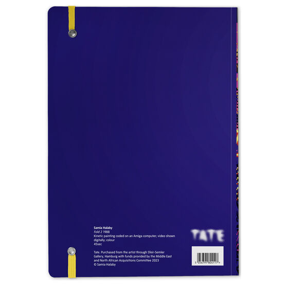 Samia Halaby Fold 2 notebook