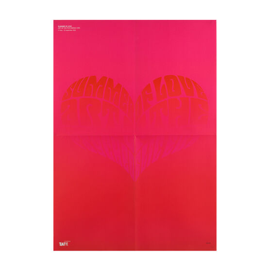 Summer of Love original 2005 exhibition poster