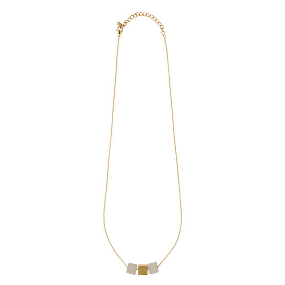 Gold and concrete pendant necklace | Jewellery | Tate Shop | Tate