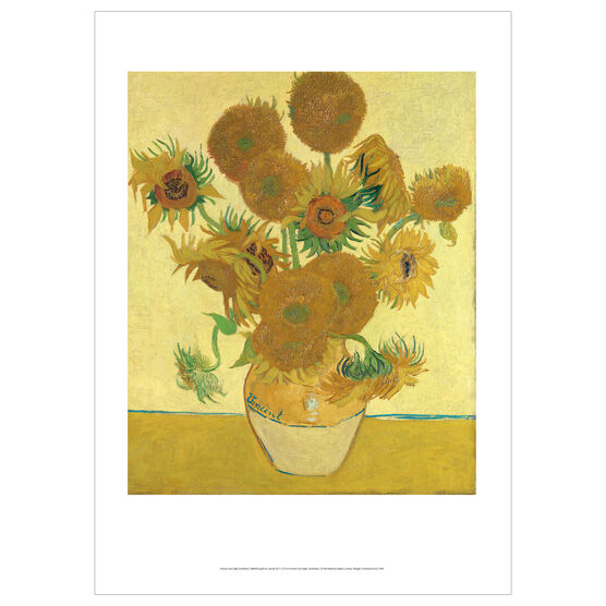 Vincent van Gogh: Sunflowers poster