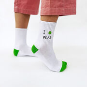David Shrigley Peas socks