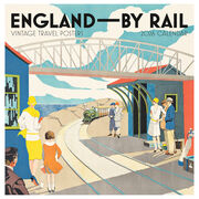 England By Rail: Vintage Travel Posters 2026 wall calendar