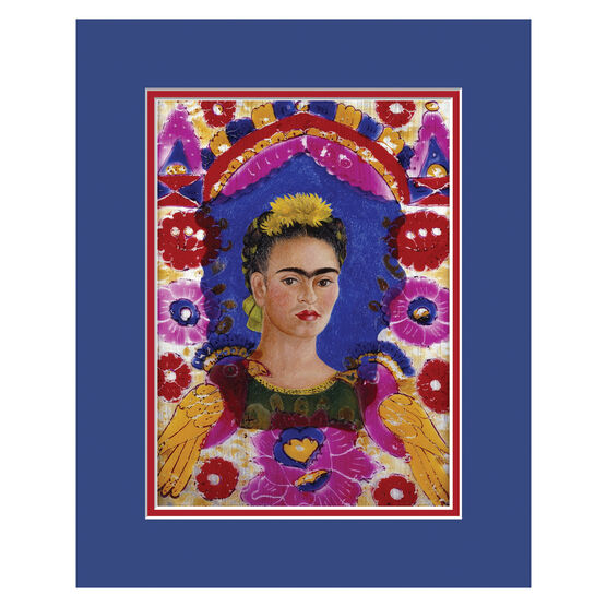 Frida Kahlo The Frame mounted print