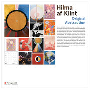 Hilma af Klint Original Abstraction 2026 wall calendar