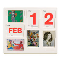 Tate perpetual postcard calendar