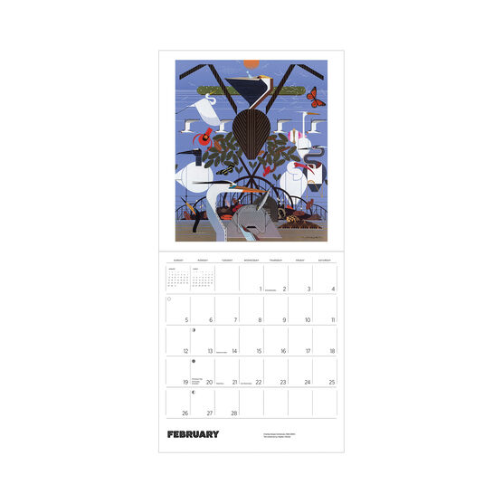 Charley Harper 2023 Wall Calendar Printable Word Searches