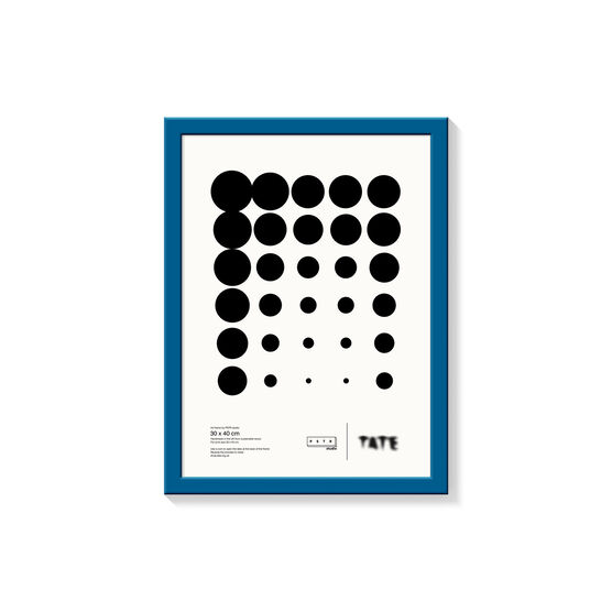 Blue 40 x 30 cm frame