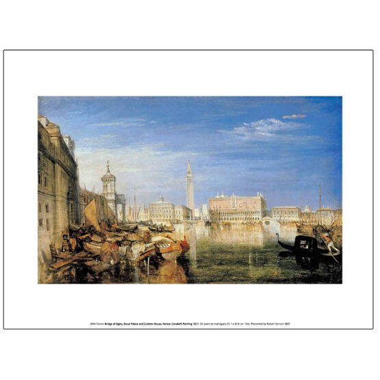 JMW Tuner Bridge of Sighs (unframed print)