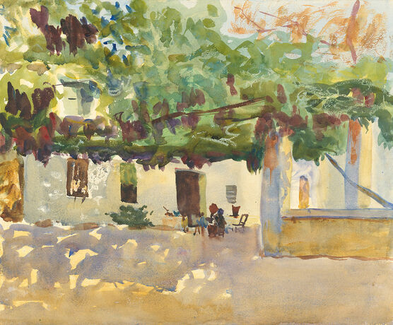 Emily Sargent: House under Trees
