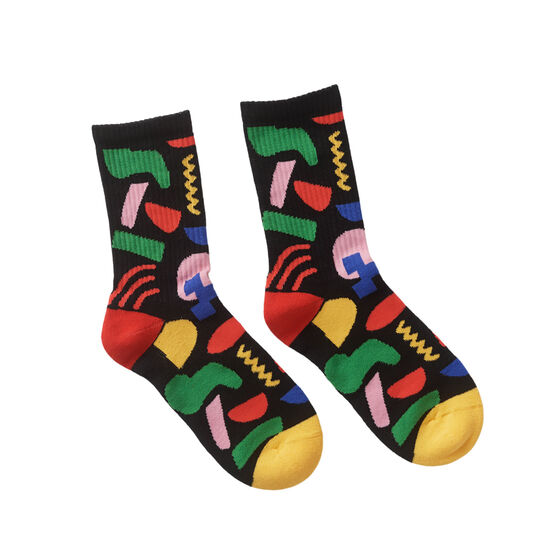 Lazy Oaf black socks
