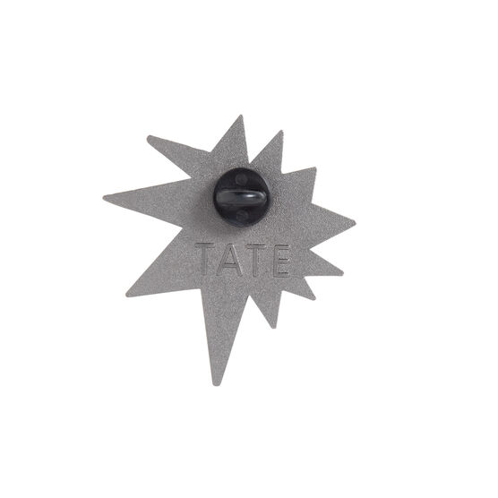 Souvenir of a Modern Artist pin badge