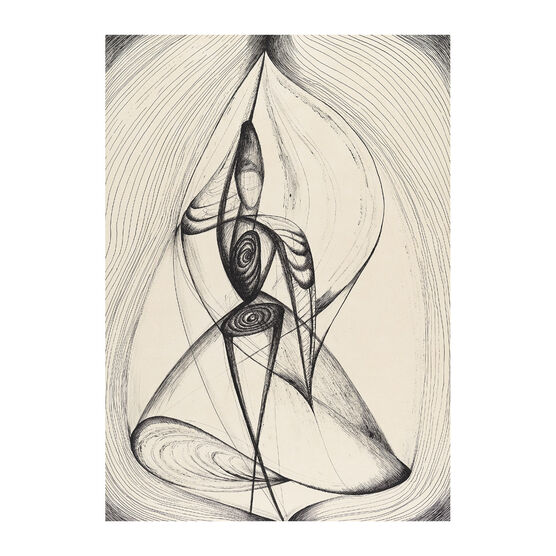 Ithell Colquhoun Dervish shelf print
