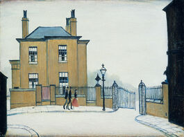 LS Lowry: The Old House, Grove Street, Salford