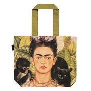 Frida Kahlo Self Portrait large tote bag