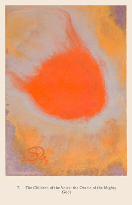 Ithell Colquhoun: 7. The Children of the Voice: the Oracle of the Mighty Gods from Taro: Major Arcana