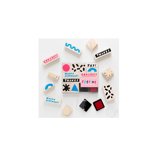 Festive stamp kit