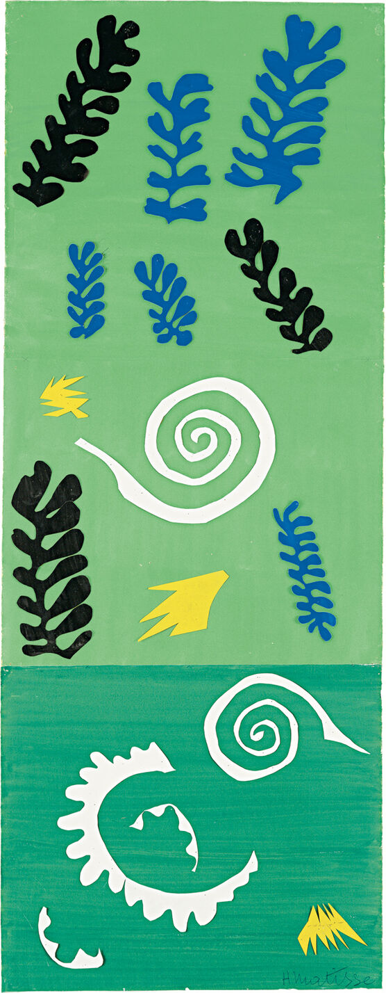 Matisse: Composition on a Green Ground