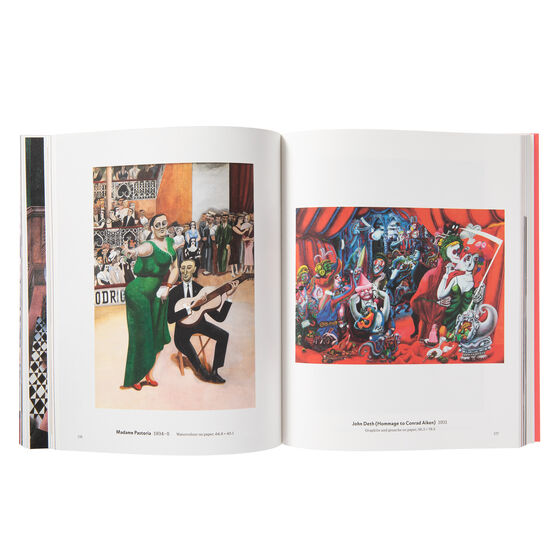 Edward Burra exhibition book (paperback)