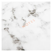 White marble notebook