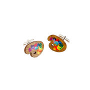 Paint palette cufflinks