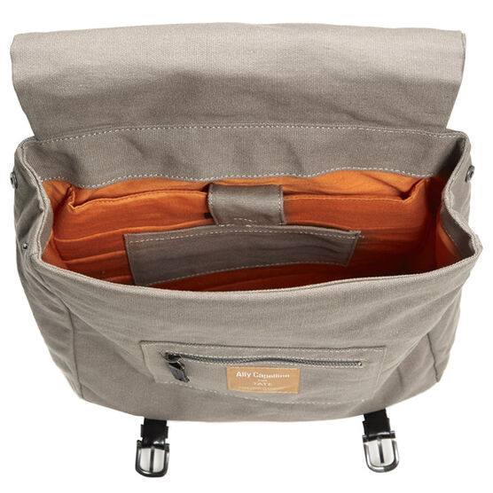 Grey/Orange Ally Capellino Rucksack
