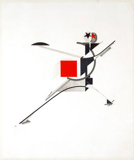 Lissitzky: 10. New Man, from Figurines