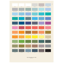 The Colours of St Ives poster