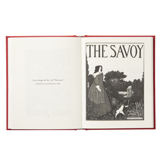 A Book of Fifty Drawings by Aubrey Beardsley inside