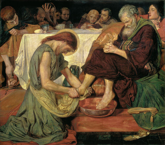 Ford Madox Brown: Jesus Washing Peter's Feet