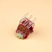 Raspberry mini hair claw