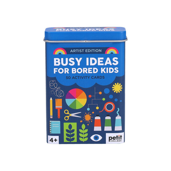 Busy Ideas for Bored Kids tin: Artist Edition