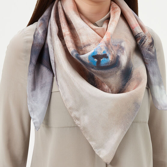 Marlene Dumas silk scarf