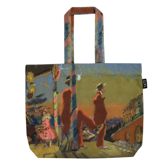 Walter Sickert Brighton Pierrots large tote bag