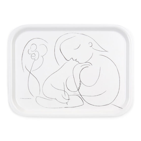 Picasso Woman with Flower Writing tray