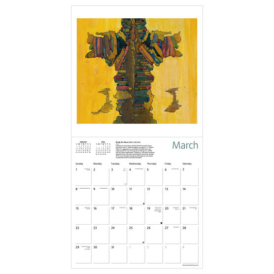 Tate: Ithell Colquhoun 2026 wall calendar