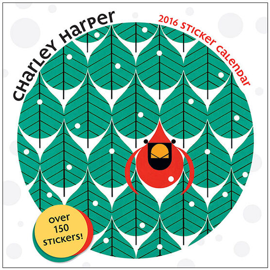 Charley Harper Sticker Calendar