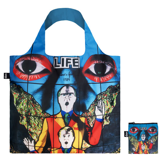 Gilbert & George Death Hope Life Fear bag