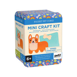 Mini corgi craft tin