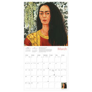 Frida Kahlo Art 2026 wall calendar